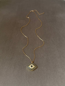 Black Santorini Necklace