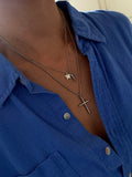 Star and Spike Dajnty Necklace