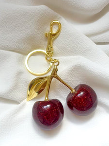 Cherry Bag Charm