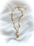 St. Benedict Seashell Necklace