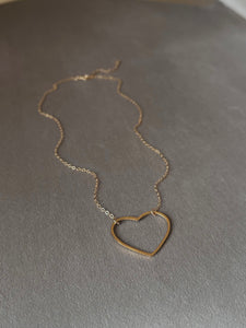 Minimalist Heart Necklace