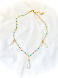 Evil Eye Pearl Necklace