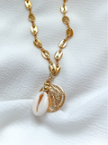 St. Benedict Seashell Necklace
