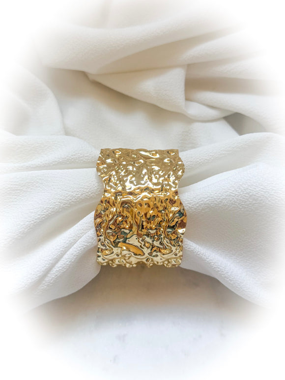 Hammered Cuff