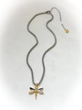 Dragonfly Metal Mix Necklace