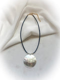 Black Cord Nacar Necklace