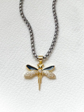 Dragonfly Metal Mix Necklace