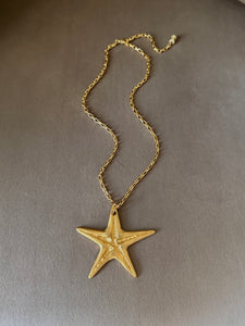 Big Starfish Adjustable Necklace