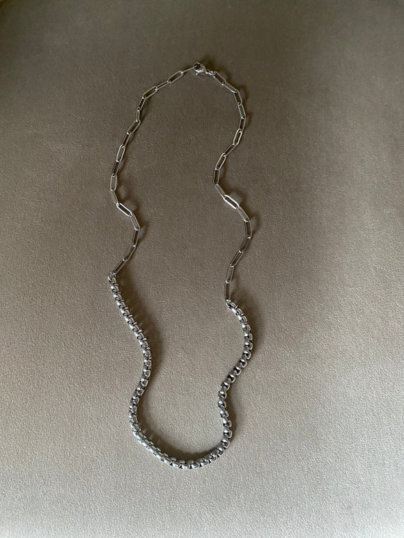 Silver Adjustable Necklace